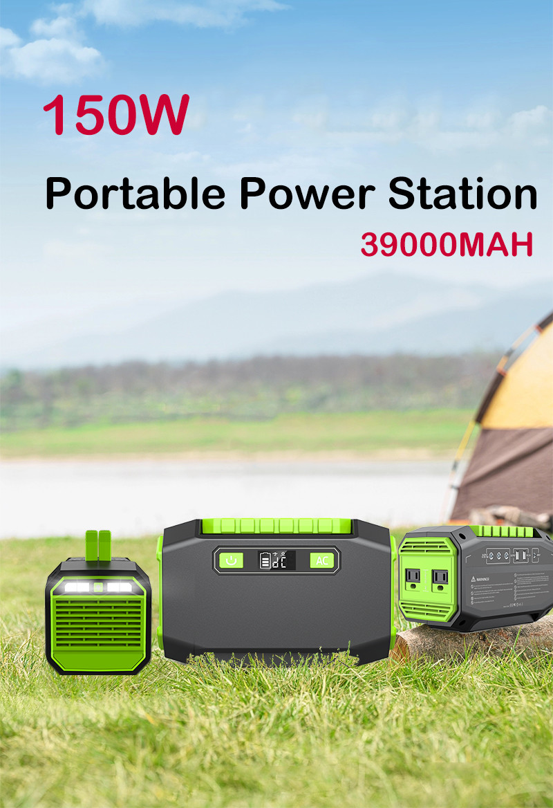 39000mah Portable Solar Power Generators Station Bank