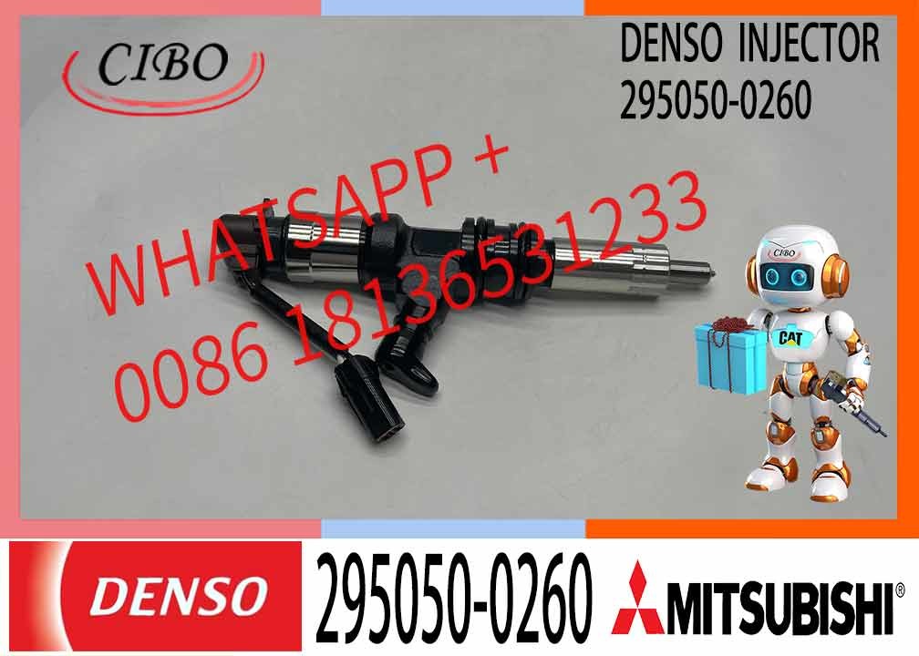 Diesel Engine Series Truck Excavator High Quality Common Rail Injector 295050-0260 ME306476 095000-8920 For Mitsubishi