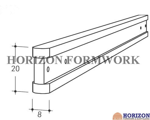 High Rigidity H20 Timber Beam , Sturdy Wood Timber Beams Building Construction​​​
