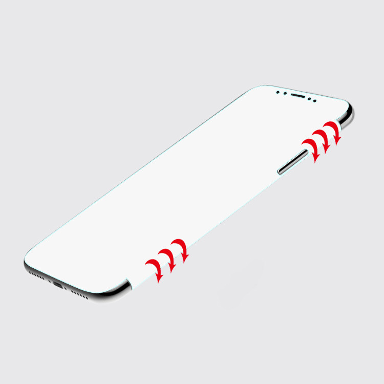 new full edge cover distributor self heal for Samsung S8+ screen protector film