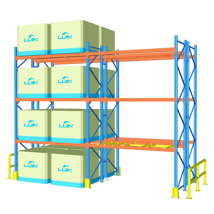 700mm Depth Heavy Duty Storage Racks , 3 T Per Layer Warehouse Pallet Storage Shelves
