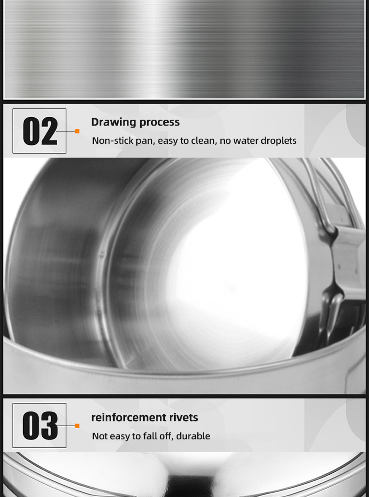 Lightweight Outdoor Cookware Set Nonstick For Family Hiking