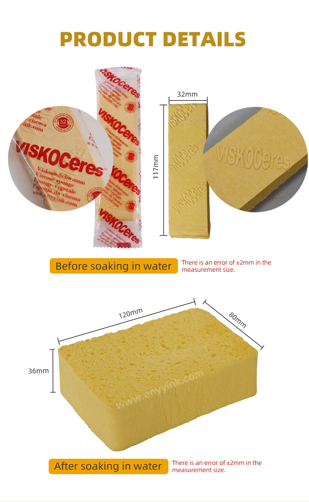 Printing Cleaning Sponge Printer Machine Spare Parts