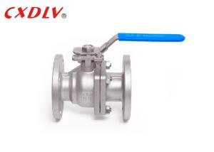 Buy cheap 150LB 2'' Flanged Ball Valve Stainless Steel CF8 CF8M Direct Mounting Pad ball valve stainless steel product