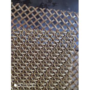 Custom Anodized Architectural Metal Mesh Partition Wall Divider