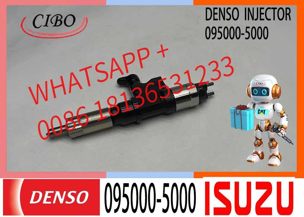 Construction Machinery Parts Diesel Engine Common Rail Fuel Injector 095000-5000 8-97306071-0 For Isuzu 4HJ1 Engine