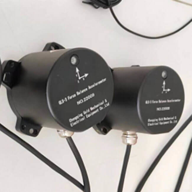 Earthquake Strong Motion Accelerometer Seismograph With Triaxial Sensor