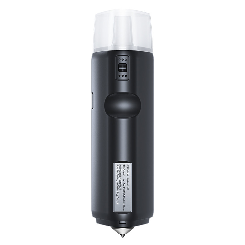 Black Personal Home Blood Alcohol Tester With Rechargeable Lithium Battery