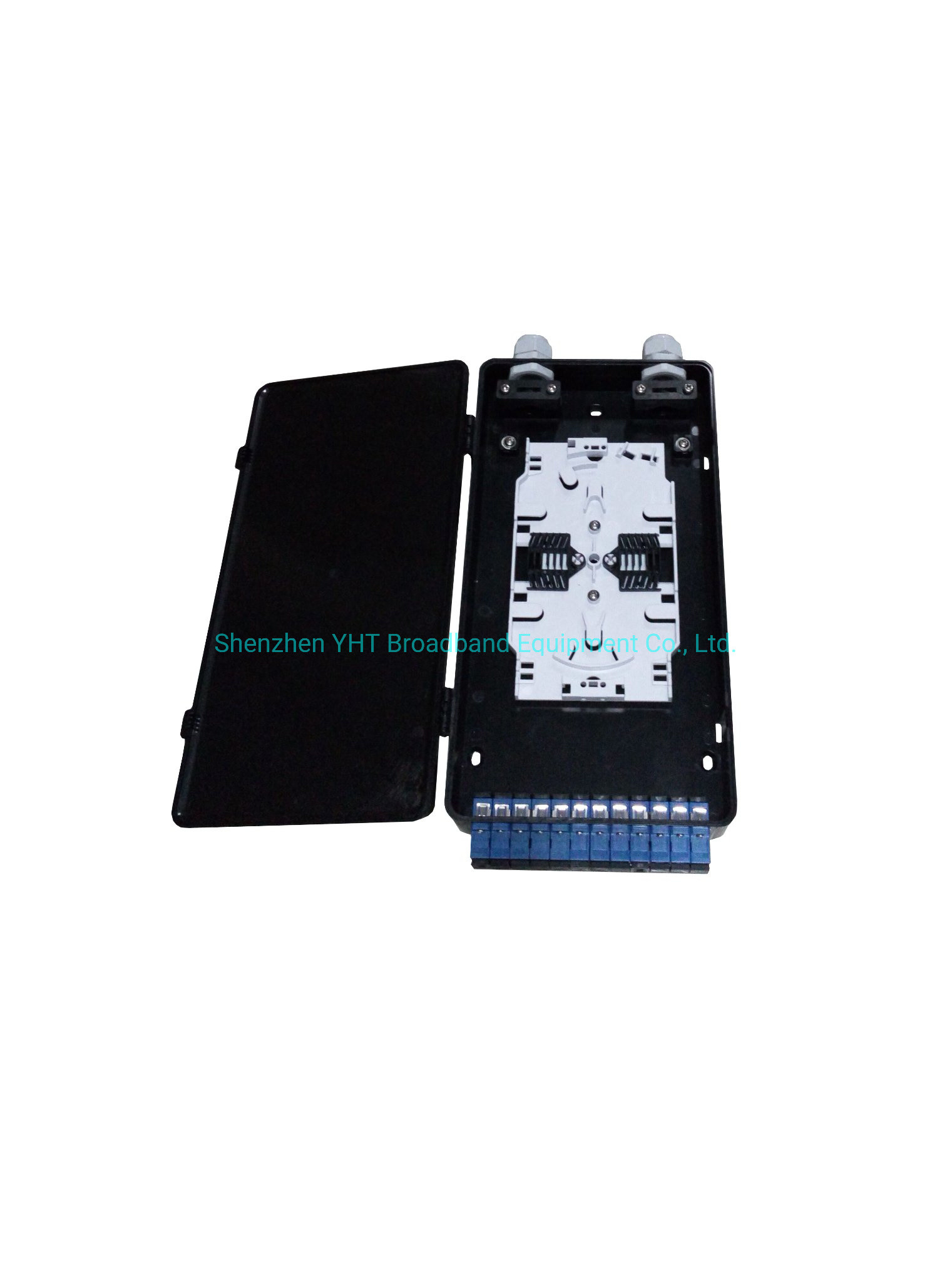 ABS Plastic 12F Optical Joint Box For FTTX CATV GPON