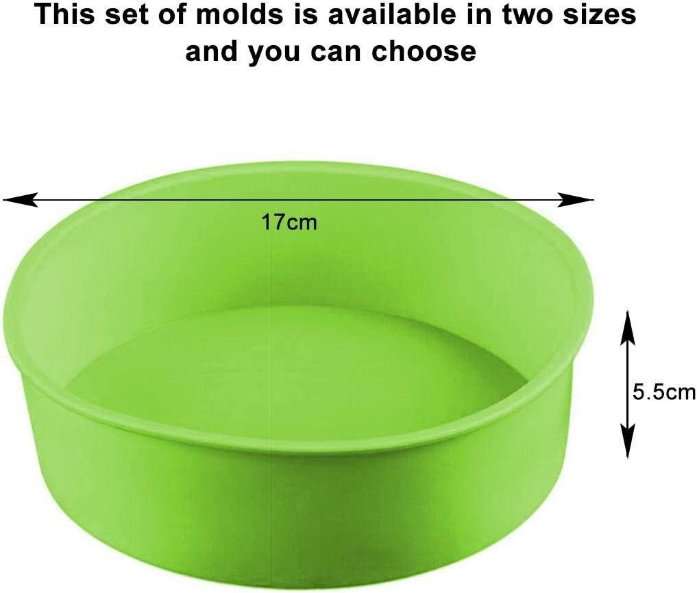 Non Stick Pound Silicone Cake Mould Multicolor Odorless Durable