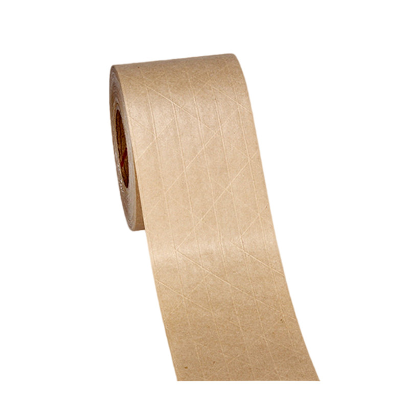 Eco Friendly Brown Kraft Paper Adhesive Tape For Box Sealing