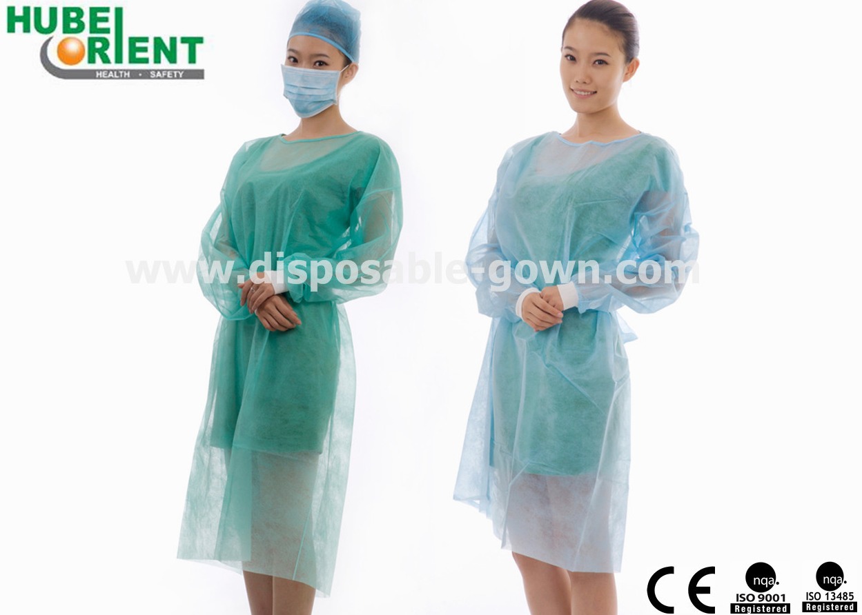 Tyvek Lab Coat Non Woven Disposable Lab Coat Hospital Nursing Disposable Gown