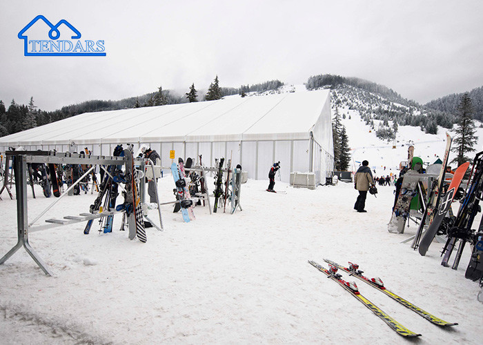 Warehouse Waterproof White, Gray, Transparent Or Customized Outdoor Large Storage Tent With White PVC
