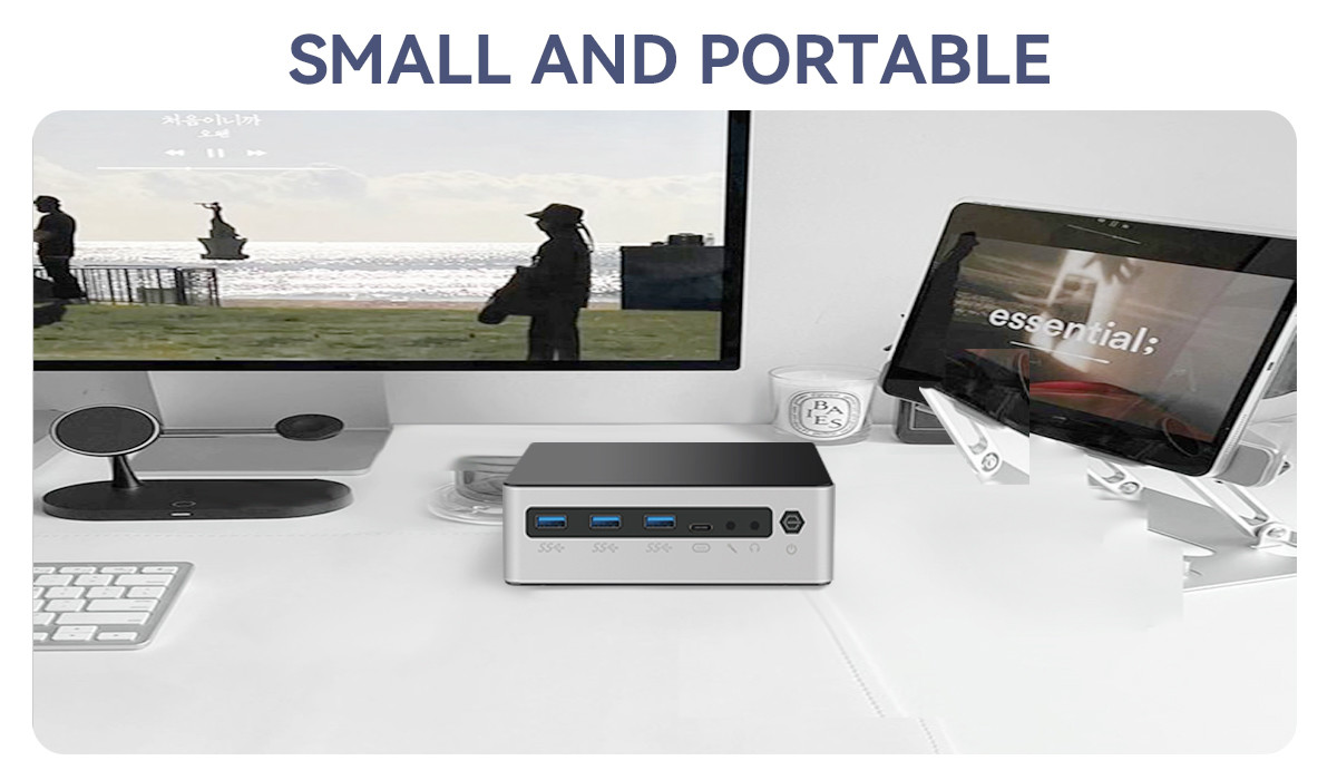 Intel Core I7 1255U 12th Gen Mini PC DDR5 64GB With Dual LAN And HDMI