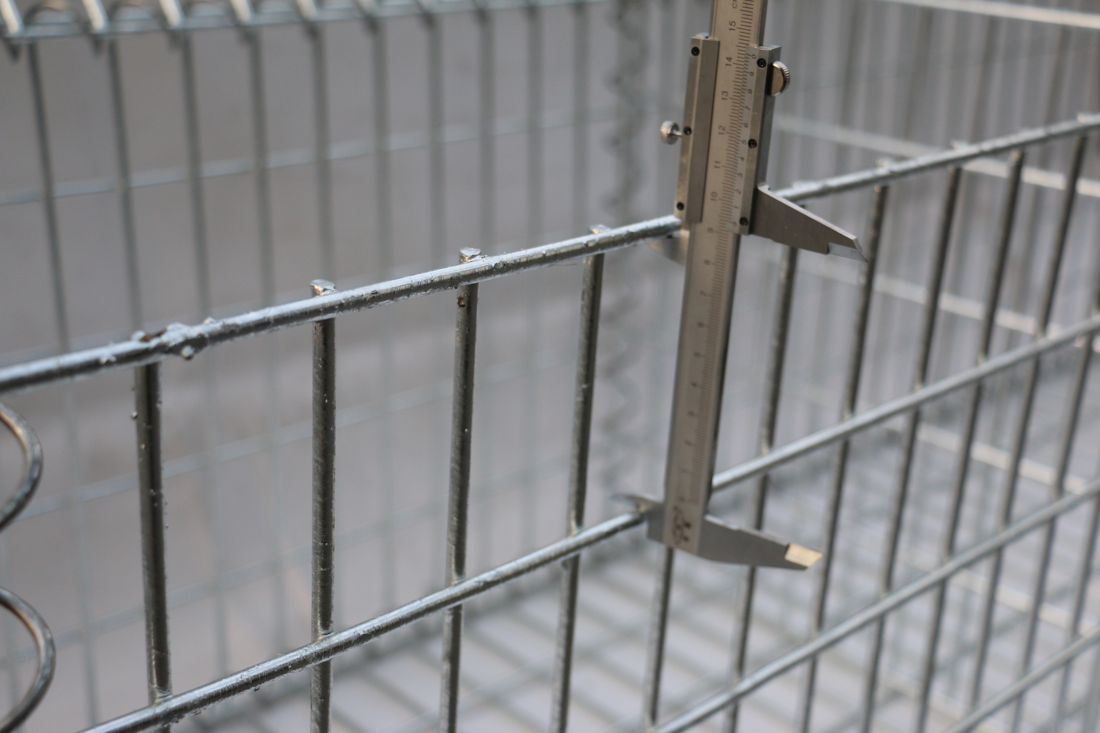 3mm Welded Mesh Gabion Stone Galvanized Multi Size Net Retaining Wall