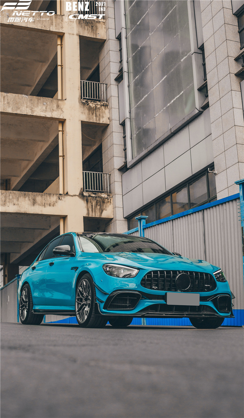 Auto Parts Carbon Fiber Body Kit for Mercedes E63S 2021 E63s Carbon Fiber Automotive Diffuser Spoiler Body Kitl