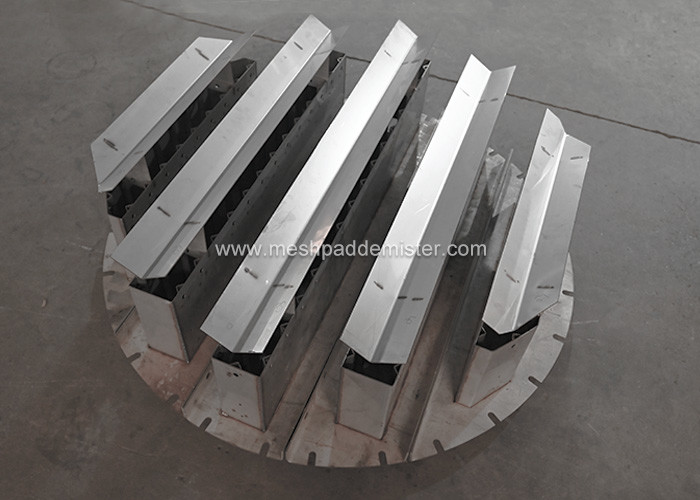 Random Packing Tower Internals Custom Design Flow Rate Trough Distributor Liquid