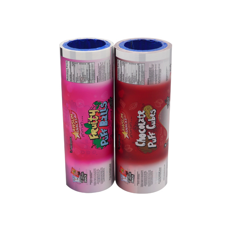 PET CPP 57 Microns Packaging Film Rolls , Printed Cup Sealing Film