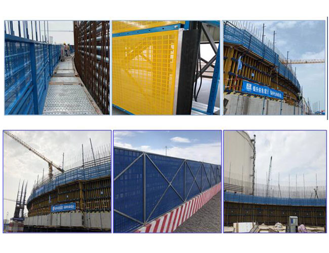 Latest Construction Material Protection Screen for Concstrucyion Safety and Neatly Facade