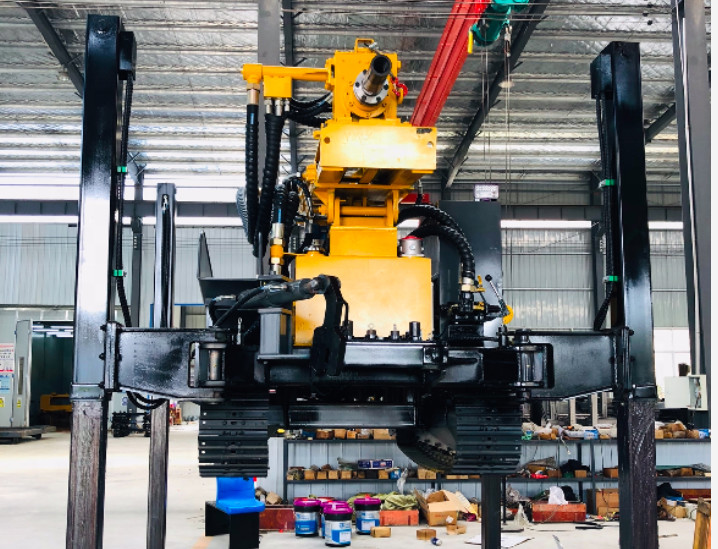 St -260 Large Diesel Engine Crawler Mounted Drilling Rig