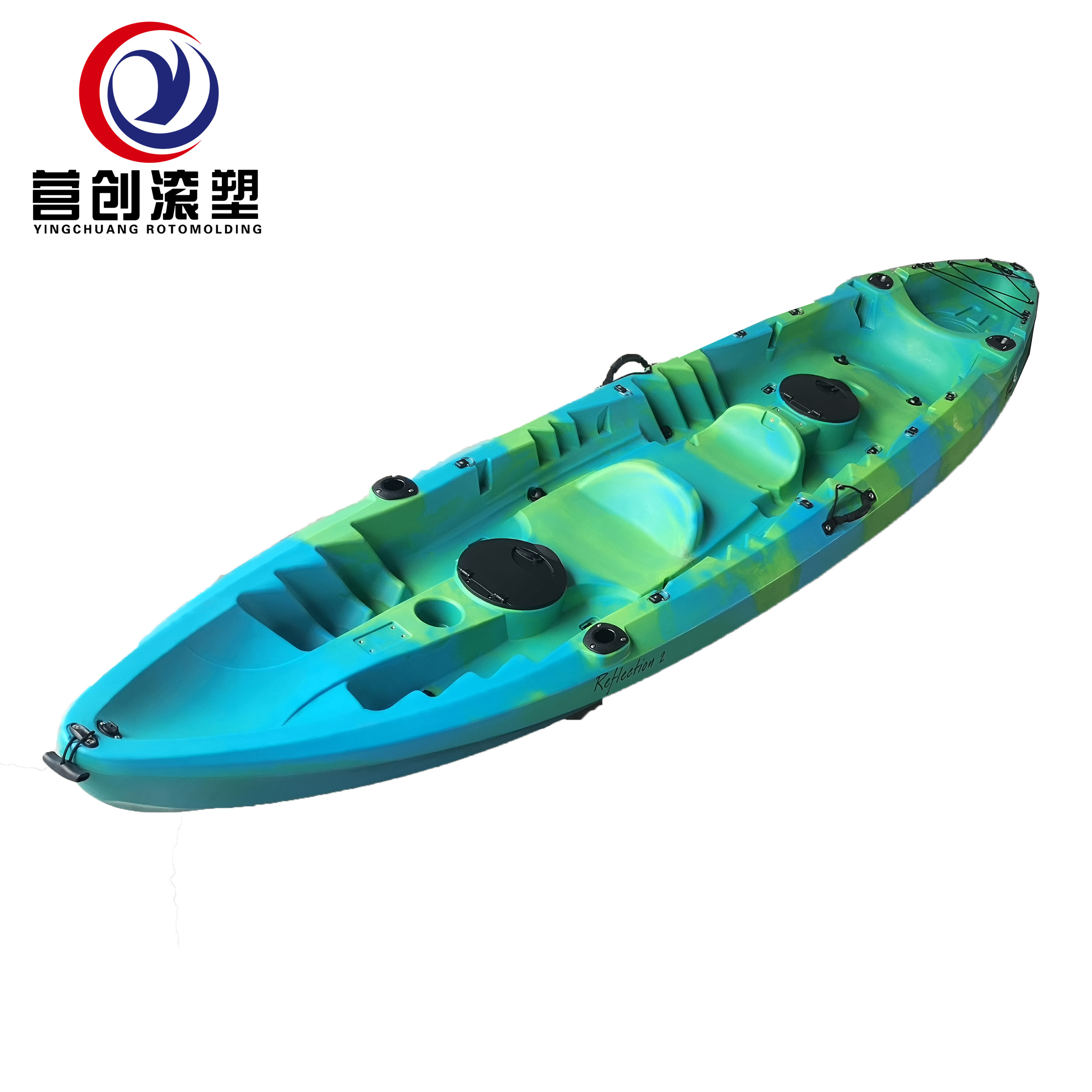 Customized Cockpit Size Rotational Molding Kayak Ultimate Adventure Companion