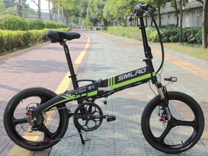 White Blue 26 Inch Electric Bicycle fast speed Aluminum Alloy Frame