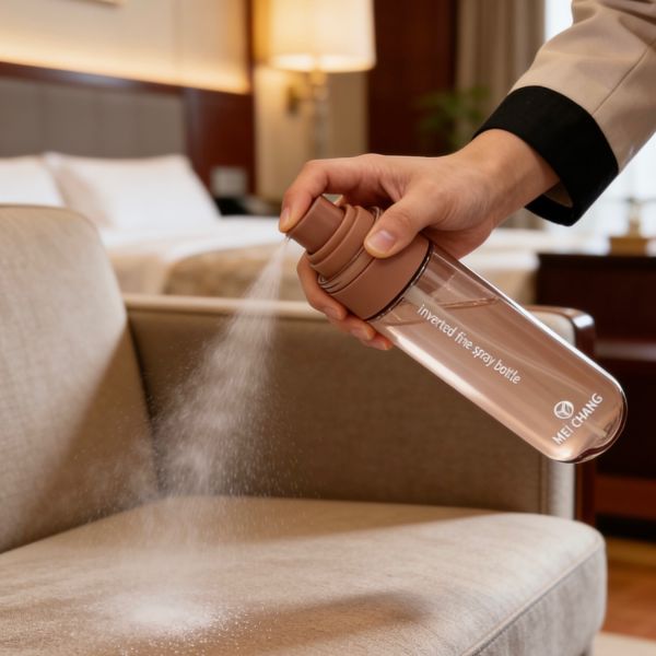 Patented Leak-Proof 360° No-Dead-Angle Spray Bottle with Food-Grade PET/PP Plastic Pump Bottle