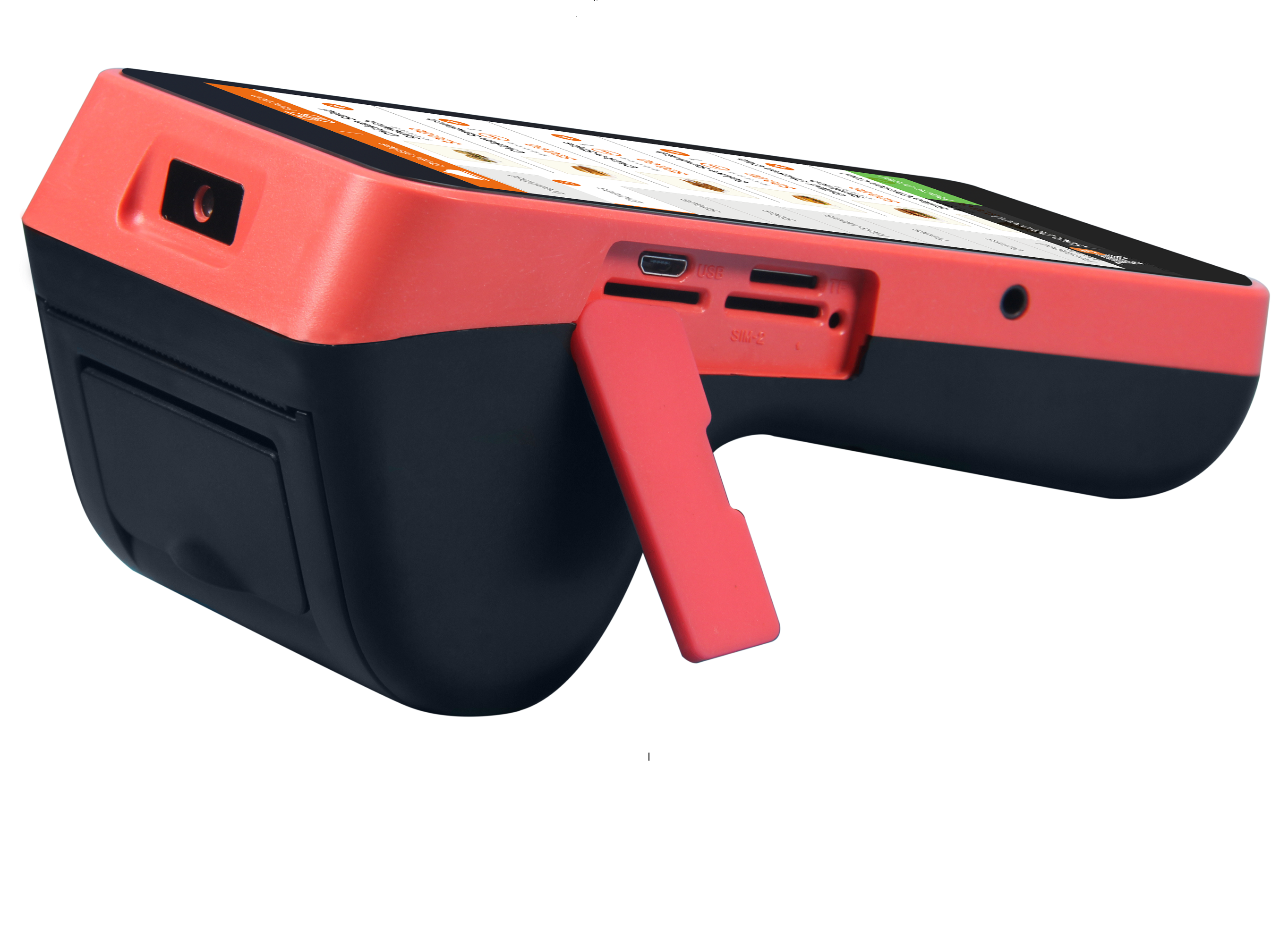 Main Display 5.5inch IPS HD720P Android POS Terminal with Touch Screen and Printer