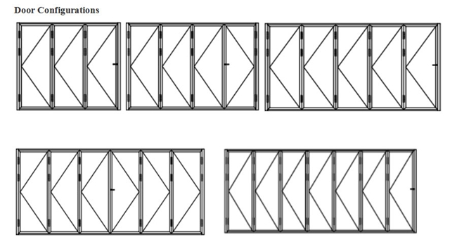 Folding Doors Diy,louver folding door,folding cabinet doors,folding exterior doors,aluminum louver folding door,Folding Door Details 5