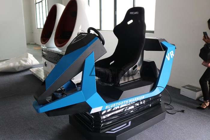 Racing go karts game machine EPARK playstation 9D VR simulator seepoon E3 helmet