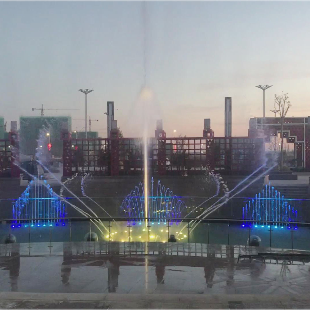 Program Control Water Dancing Outdoor Water Fountain