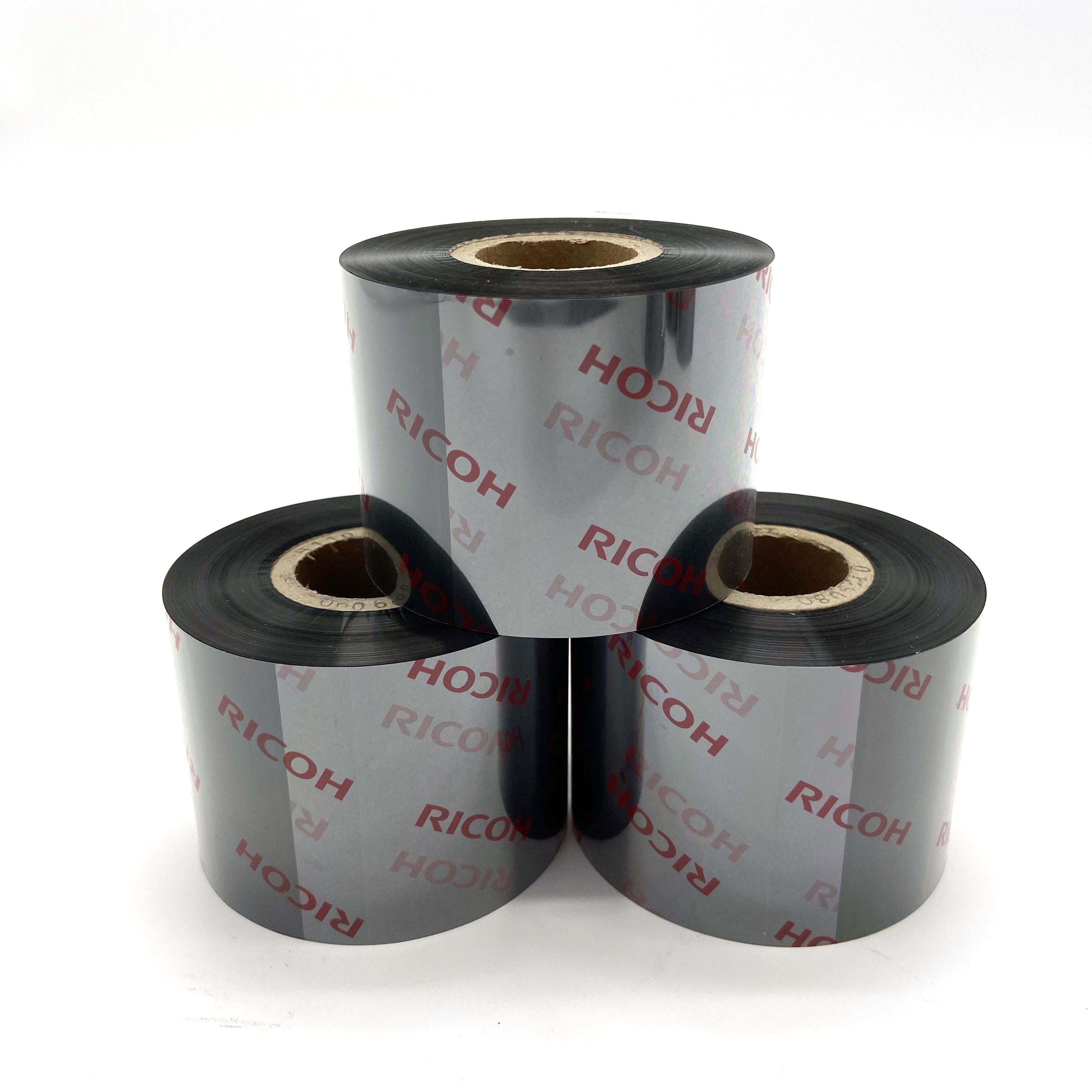 Black Enhanced Thermal Wax Resin Ribbon Compatible With Zebra Printers