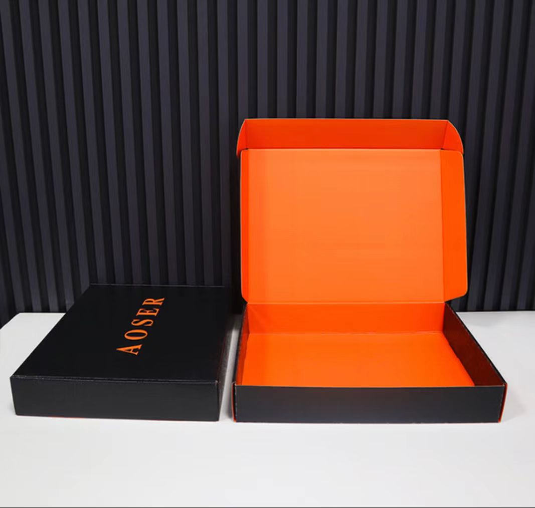 free design custom logo self care packaging box reusable folding corrugated eco-friendly natural beauty shipping mailing box