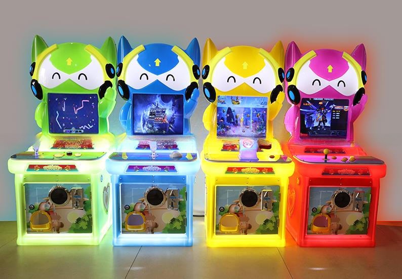 Dreamland indoor game center coin operated video interactive gaming children arcade machines for sale