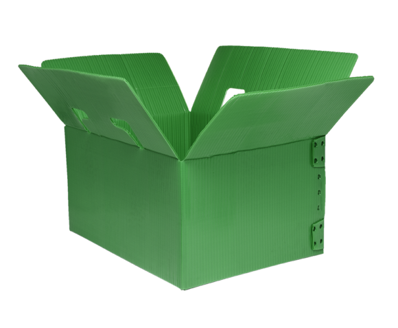 Waterproof Correx PP Corrugated Box 12mm Thick Corflute Storage Boxes