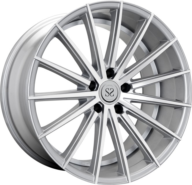 19 Inch One Piece Forged Wheels Alloy Polished Modified 5x13