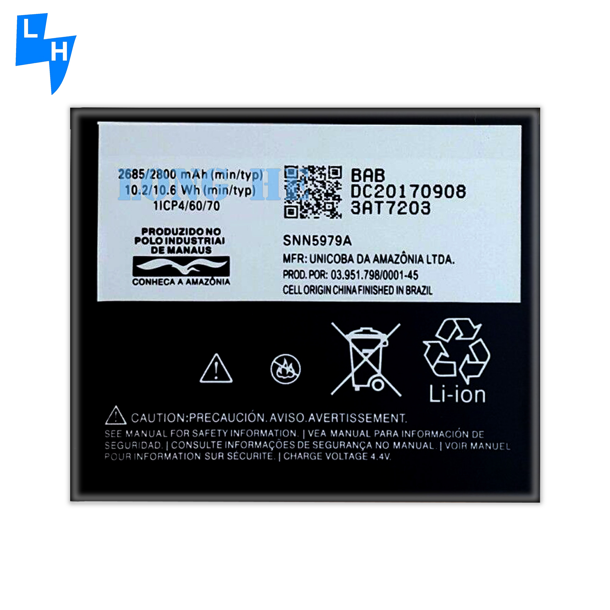 Motorola GK50 Rechargeable Batteries with Li-polymber Technology and Long Lifespan