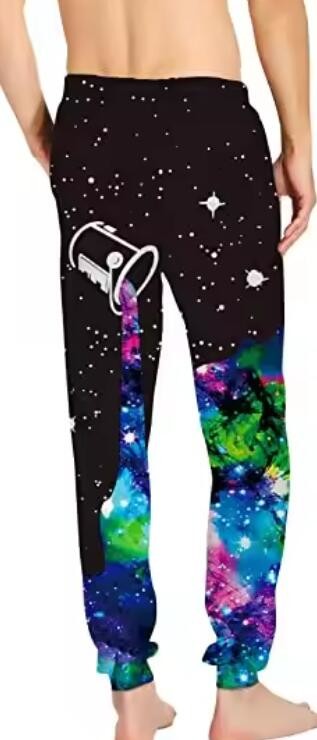 Unisex Sublimation Jogging Pants Fashionable All Over Print Joggers