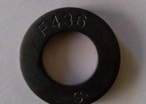 Buy cheap Black Metal Flat Washers HV200 With Surface Hardness USS F436 Standard product