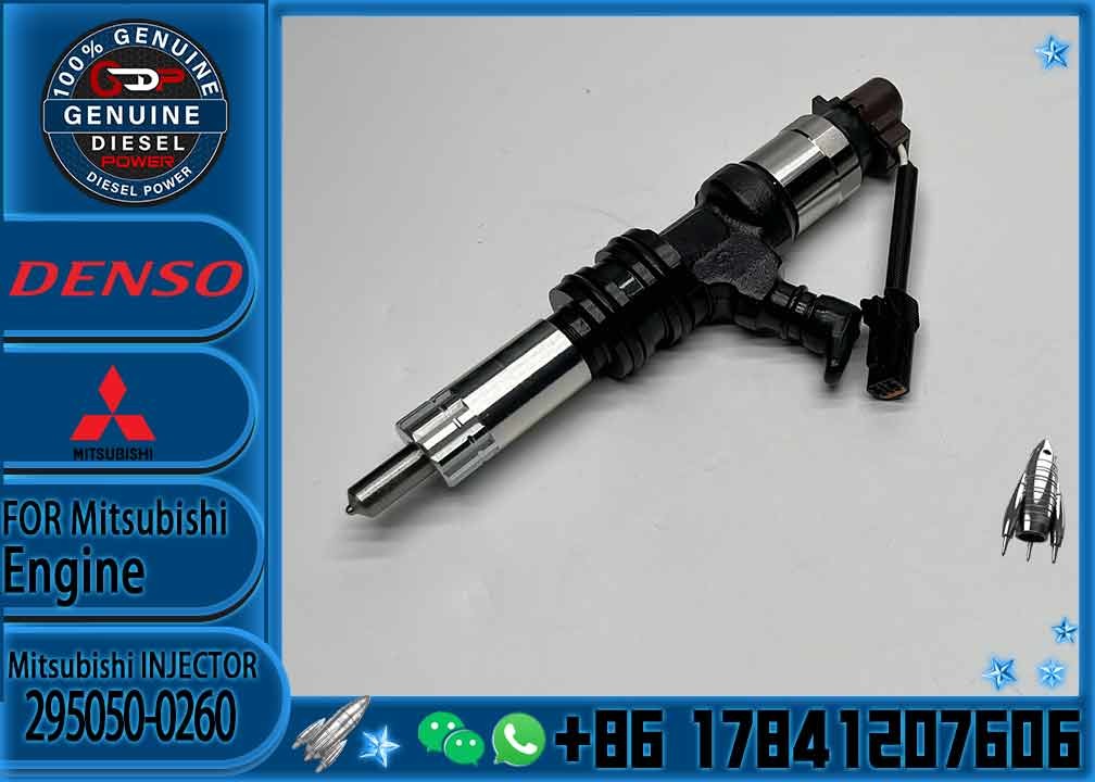OEM injector Factory Price Diesel Fuel Injector assembly 295050-0260 for Mitsubish 6M60 diesel engine parts with OE no.M