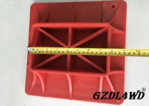 China ABS Jeep Off Road Parts ,  Red Hi Lift Jack Base Plate Plastic Material on sale