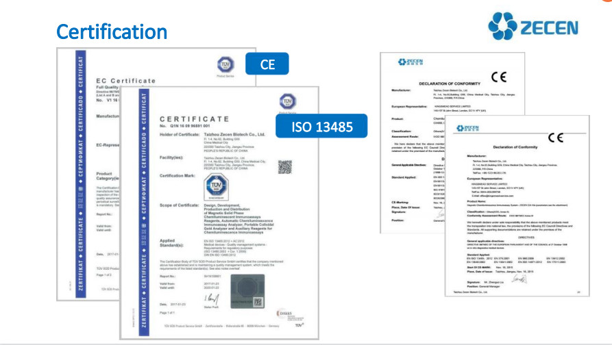 Solution Reagent Kit PROG Fertility Hormone Progesterone Immunoassay Reagents POCT Born for IVD Emergency
