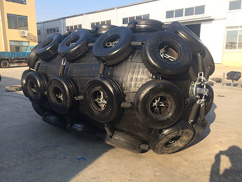2000mm×3500mm Enhanced Thickened Pneumatic Marine Fender High Pressure