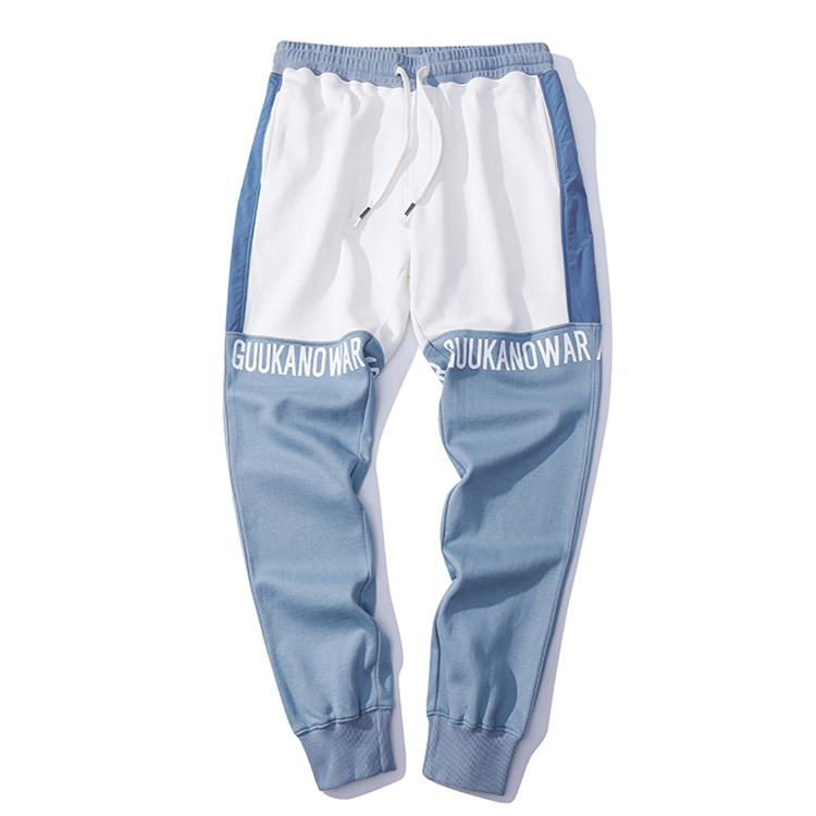 100 Polyester Sports Track Pants For Men , Fashion Gym Mens Jogger Sweatpants
