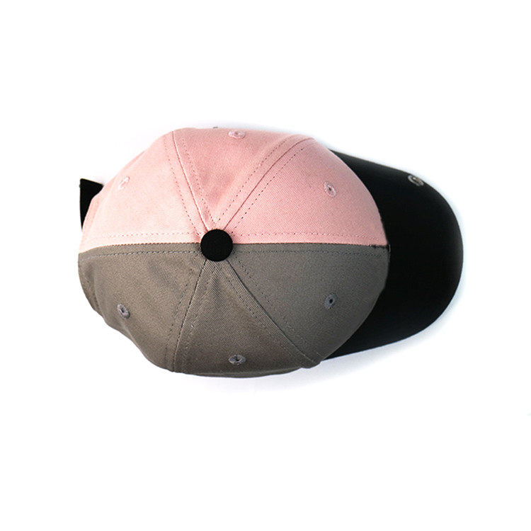 Oem Promotion Embroidered Baseball Caps / Colored Sport Baseball Cap