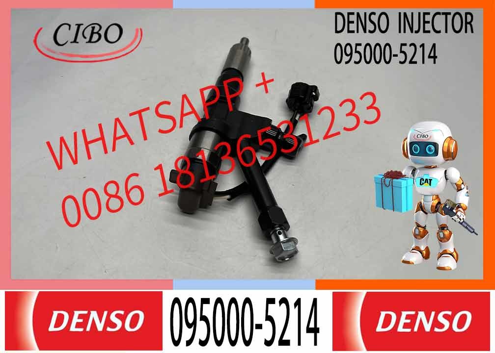 Denso Common Rail Fuel Injector 095000-5215 095000-5214 23670-E0351 Compatible with Hino 700 Series Truck W/CAMC P11PC