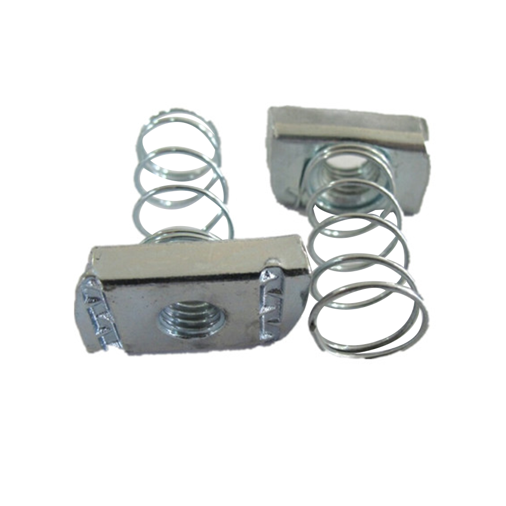 c channel nut m6 m8 m10 m12 m16 Carbon Steel Long Spring Wing Nut