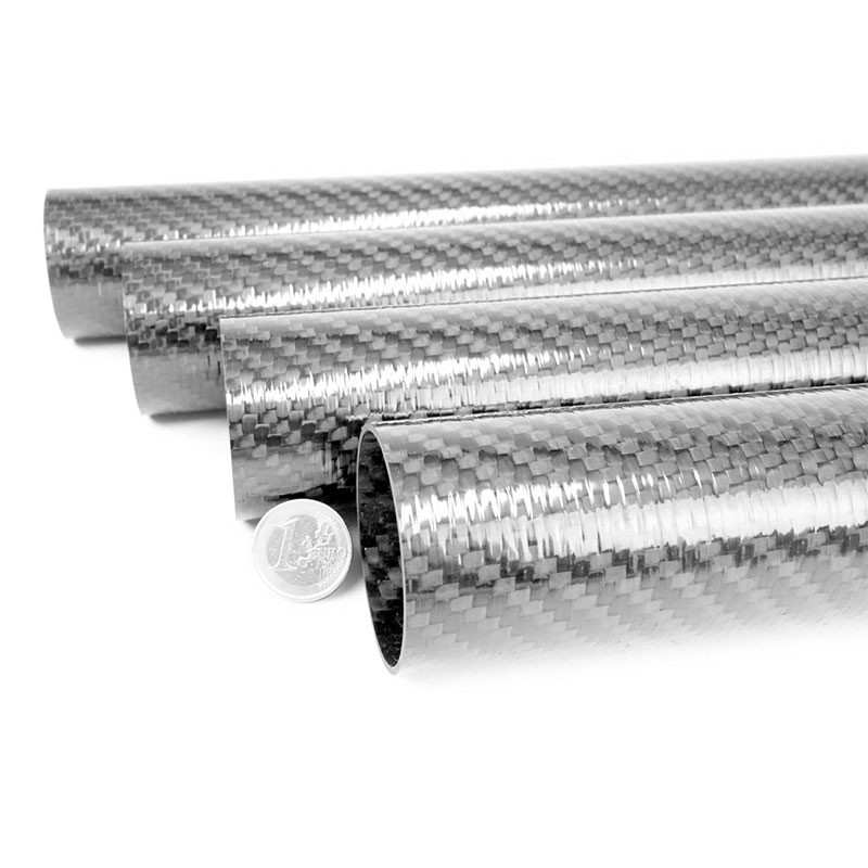 Light Heavy 100% 3K Carbon Fiber Tube High Pressure Resistant High Strength