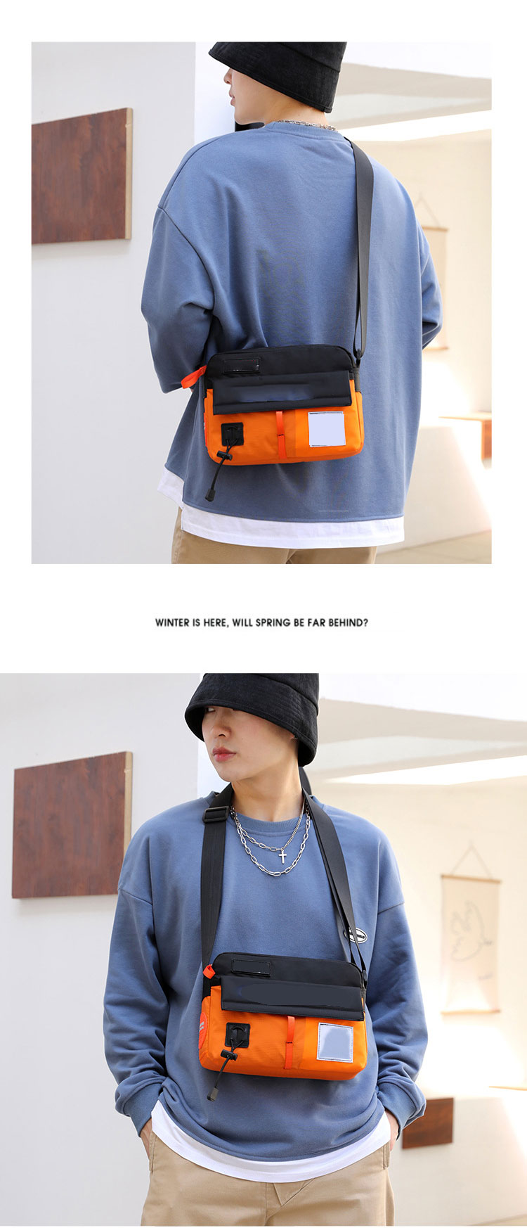 Wholesale Fashion Shoulder Crossbody Messenger Bag Large Capacity