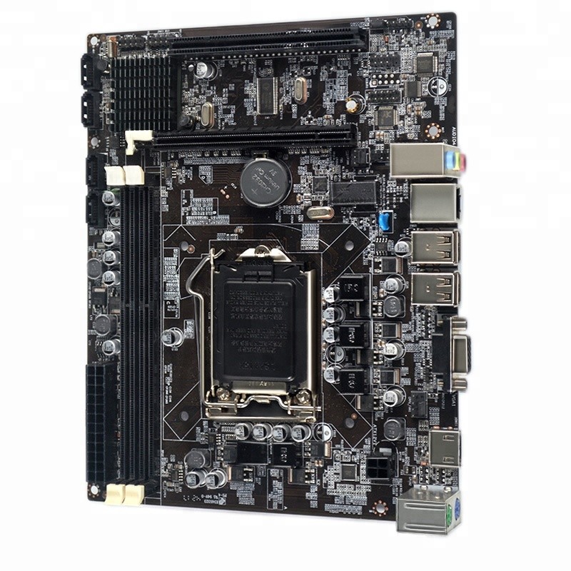 PCWINMAX HM55 PGA988 Micro ATX DDR3 Desktop Motherboard Support 8GB Memory I3 I5 I7 Mainboard